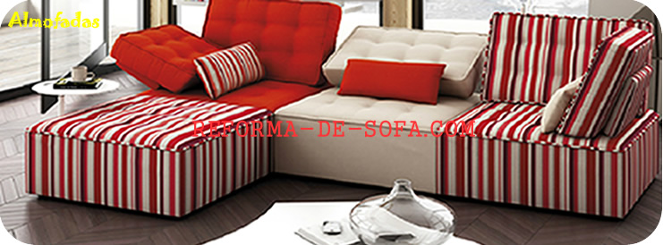 reforma de almofadas