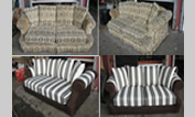 sofa antes e depois
