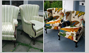 sofa antes e depois
