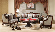 sofa de madeira